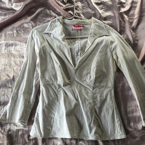 COPY - Pinup Couture bright red retro top